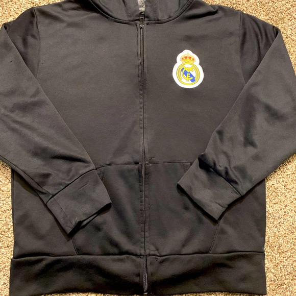 Other - Real Madrid Football Zip-Up Hoodie Kids 8 small